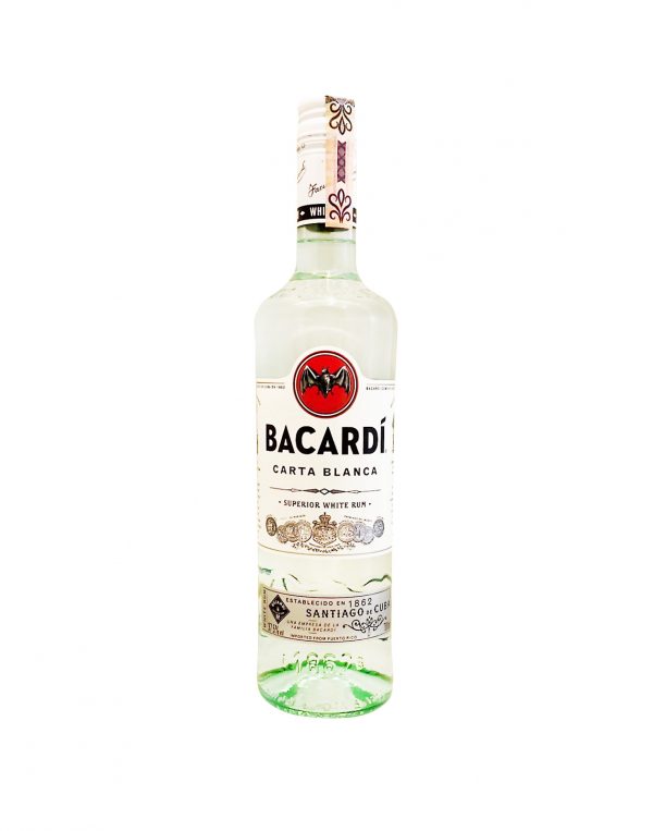 Bacardi Carta Blanca 37,5%, Bottleshop Sunny wines slnecnice mesto, petrzalka, rum, rumy, rozvoz alkoholu, eshop
