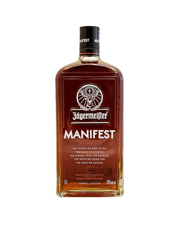 Jägermaister Manifest 38%, Bottleshop Sunny wines slnecnice mesto, petrzalka, likér, rozvoz alkoholu, eshop
