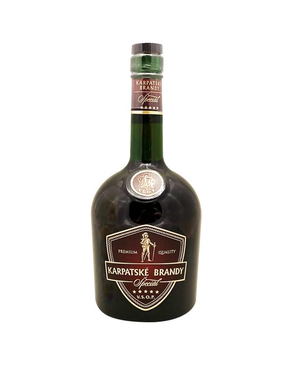 Karpatské Brandy Špeciál V.S.O.P 40%, Bottleshop Sunny wines slnecnice mesto, petrzalka, koňak, rozvoz alkoholu, eshop