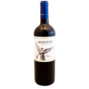 MONTES Merlot Reserva 2018, vinoteka Sunny wines slnecnice mesto, Bratislava petrzalka, vino červené z Chille