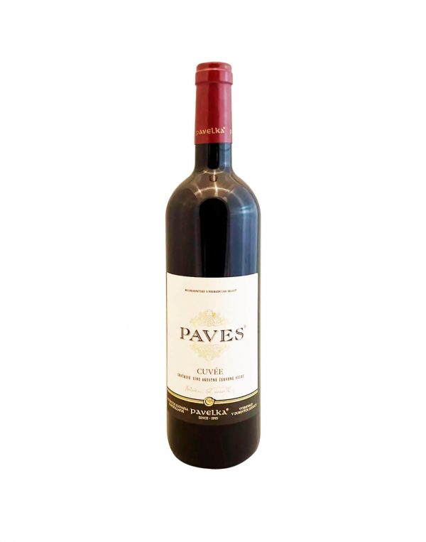 PAVELKA Paves Červený Cuvée, vinotéka v Slnečniciach, slovenské červené víno, Bratislava Petržalka, Sunny Wines