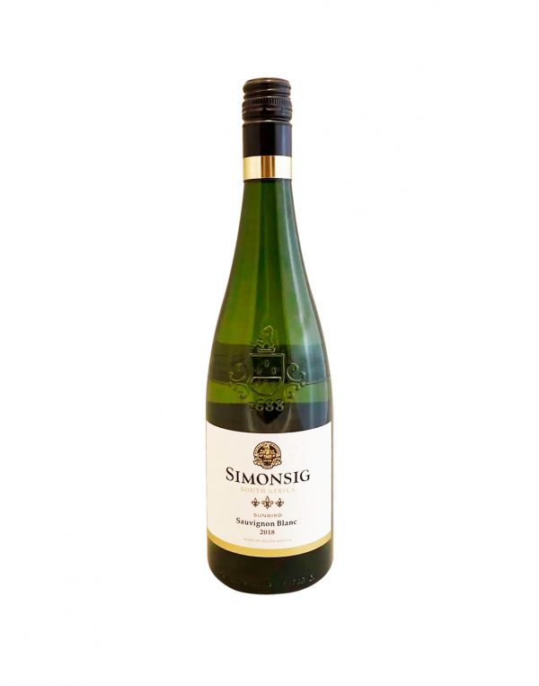 SIMONSIG Sauvignon Blanc 2018, vinoteka Sunny wines slnecnice mesto, Bratislava petrzalka, vino biele z Južnej Afriky