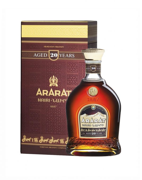 Ararat 20YO 0,7L 40% brandy koňak, , Bottleshop Sunny wines slnecnice mesto, petrzalka, koňak, rozvoz alkoholu, eshop